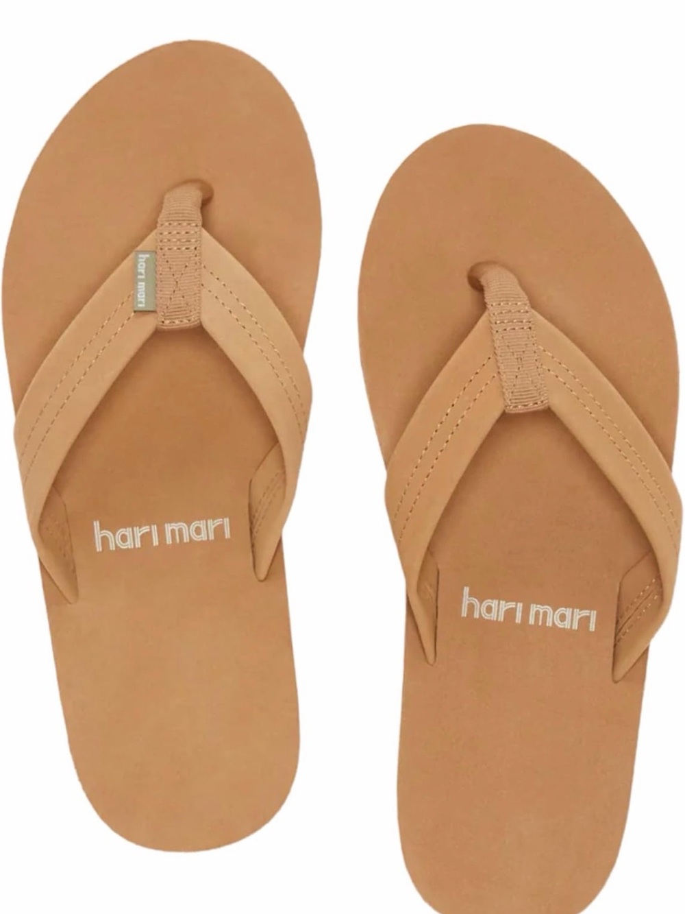 Hari Mari men’s Tan Flip Flops sandals 13 nwt